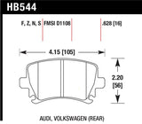 Hawk 2006-2009 Audi A3 TFSIi Quattro 2.0 HPS 5.0 Rear Brake Pads