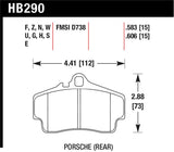 Hawk HP+ Street Brake Pads