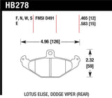 Hawk HPS Street Brake Pads