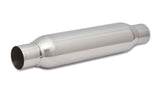 Bottle Style Resonator; 2.25 in. Inlet/Outlet x 18 in. Long;