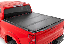 Load image into Gallery viewer, Hard Tri-Fold Flip Up Bed Cover | 5'10" Bed | Chevy/GMC Sierra 1500 (19-26)/Silverado 1500 (19-26)