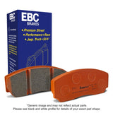 EBC 2020+ Cadillac Escalade 3.0L TD Extra Duty Rear Brake Pads