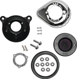 S&S Cycle 01-17 BT Stealth Air Stinger Kit w/ Chrome Teardrop