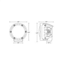 Load image into Gallery viewer, 360-Series-4Inch-Round-Line-Drawing-Dimensions.jpg