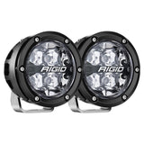 360-SERIES 4in. OFF-ROAD LAMP; SPOT BEAM; RGBW BACKLIGHT; SET/2
