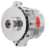 Alternator; 12si; 150 Amp; 100 Idle; 1V Pulley; Chrome;