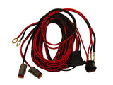 RIGID Wire Harness; Fits D-Series Pair And SR-Q Series Pair With 4 LEDs