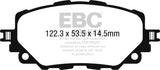 EBC 15-17 Mazda Miata MX-5 Yellowstuff Front Brake Pads