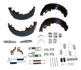 Brake Shoe Service Kit; Incl. Shoes; Linings; Hardware; 9 in. x 2.5 in.;