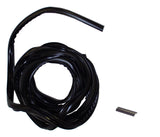 Windshield Moulding Kit; Locks Into Glass; Incl. Clip;