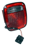 Tail Light Assembly; Left; w/License Plate Lamp;