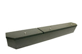 Compact Underseat Lockbox; Black; Rear;