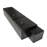 Compact Underseat Lockbox; Black; Rear Seat; 3-Digit Combo;