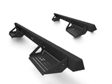 Alumilite Side-Steps; w/ Bolt-On Hoop Steps; Incl. Brackets And Hardware;