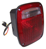 Tail Light Assembly; Right; Black;