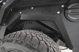 Inner Fender; 2 Stage Black Powder Coat; Rear; For PN[JL2001-B];