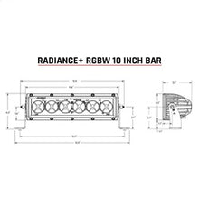 Load image into Gallery viewer, Radiance-Plus-RGBW_10-Inch_Line_Drawings-v01.jpg
