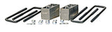 Block And U-Bolt Kit; 1 in. Lift ; Rear;