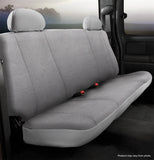 Wrangler™ Solid Seat Cover; Rear; Bench Seat; Gray;