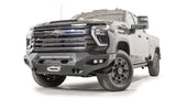 Matrix Front Bumper; 2 Stage Black Powder Coated; w/No Guard;