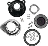 S&S Cycle 2007+ XL Models Stealth Air Stinger w/ Chrome Teardrop