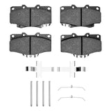 R1 1995-2004 Toyota 4Runner Front R1 Semi Met Pads & Hardware Kit
