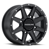 Raceline A92B Hostage 14x7in / 4x137 BP / 10mm Offset / 110.18mm Bore - Satin Black Wheel