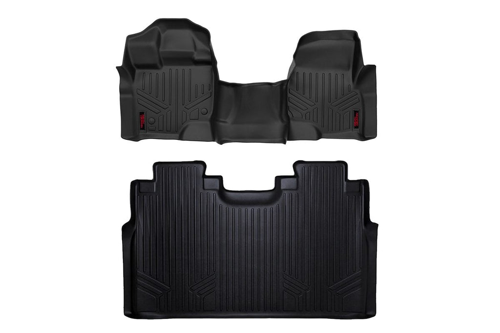 Floor Mats | FR & RR | Over Hump | Ford F-150 (15-26)/F-150 Lightning (22-26)/Raptor (17-25) 