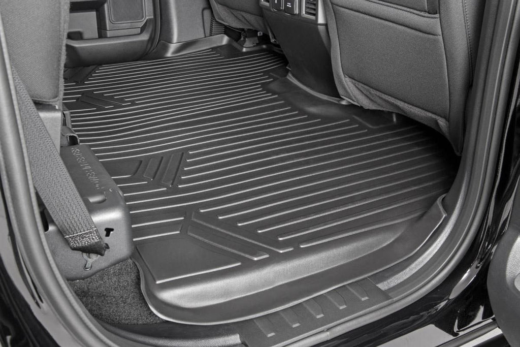 Floor Mats | FR & RR | Over Hump | Ford F-150 (15-26)/F-150 Lightning (22-26)/Raptor (17-26) 