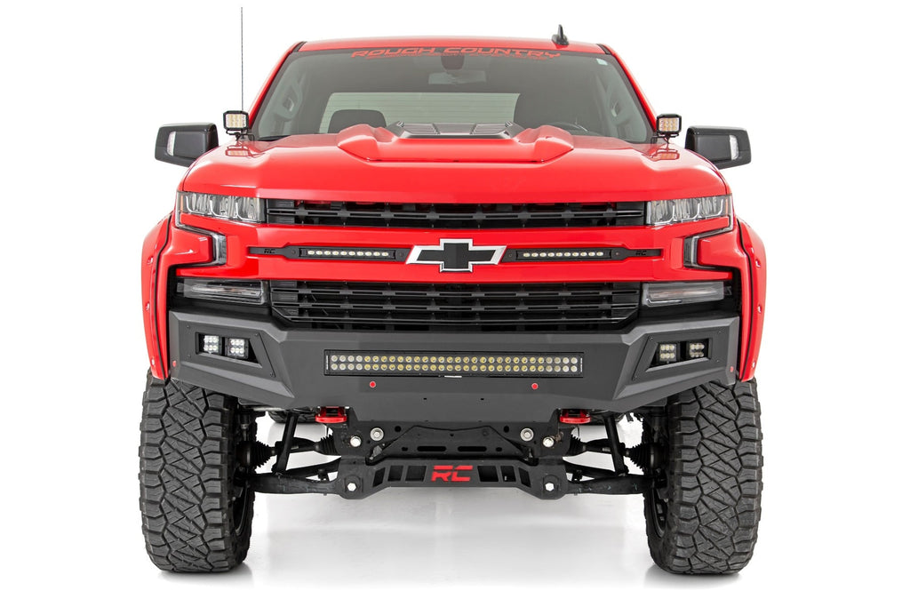LED Light Kit | Ditch Mount |  3" OSRAM | Wide | Chevy Silverado 1500 (19-26)