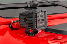 Load image into Gallery viewer, LED Light Kit | Cowl Mount | 2" Black Pair | Jeep Gladiator JT/Wrangler JL (18-26)