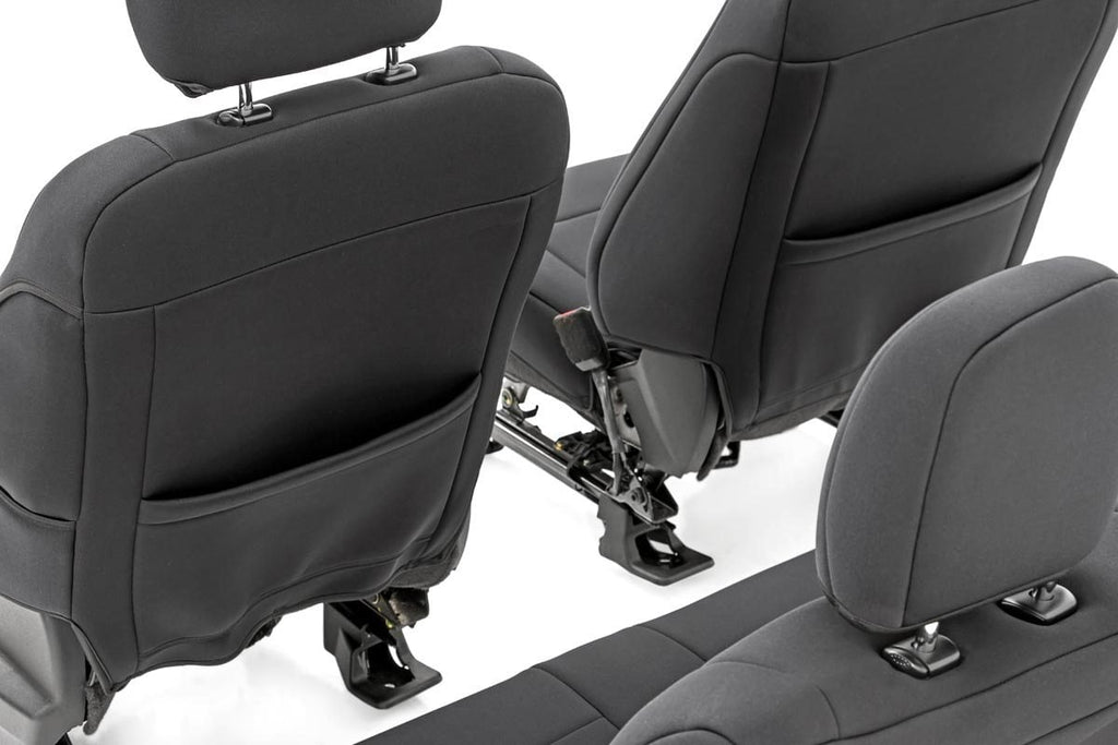 Seat Covers | FR Bucket and RR Bench | Ford F-150/Lightning/F-250/F-350 (15-25)