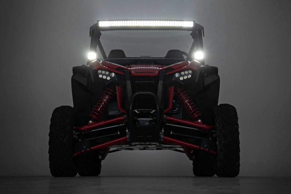 40 Inch Black Series LED Light Bar | Curved | Dual Row