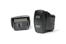 Load image into Gallery viewer, Rocker Switch | 2x1 with Logo | Blue Back Light